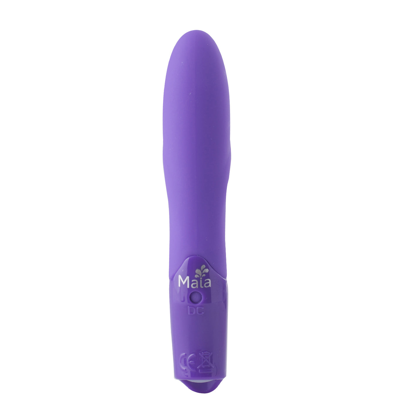 Margo Silicone Textured Bullet Vibrator - Neon  Purple MTR308-L2
