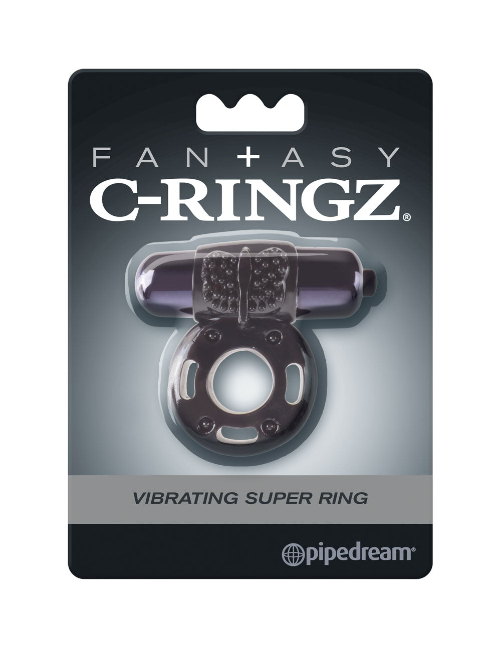 Fantasy C-Ringz Vibrating Super Ring Black PD5960-23