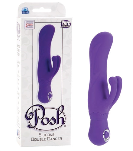 Posh Silicone Double Dancer - Purple SE0726403