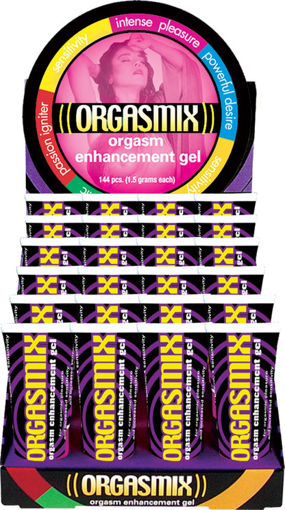 Orgasmix - 24 Piece Display - 1 Oz. Tubes HTP700D