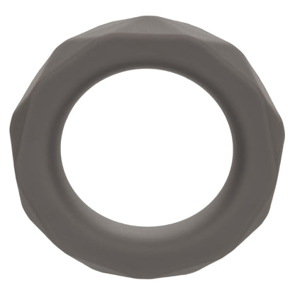 Alpha Liquid Silicone Prolong Prismatic Ring -  Gray SE1491602