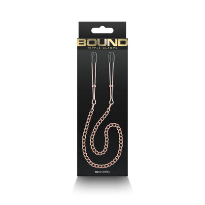 Bound - Nipple Clamps - Dc3 - Rose Gold NSN-1303-12