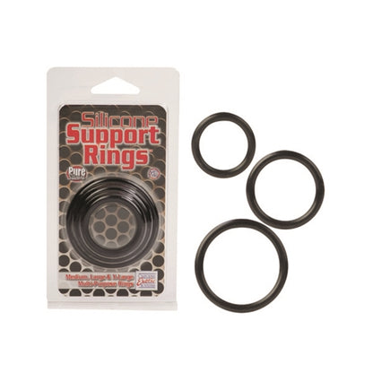 Silicone Support Rings - Black SE1455252