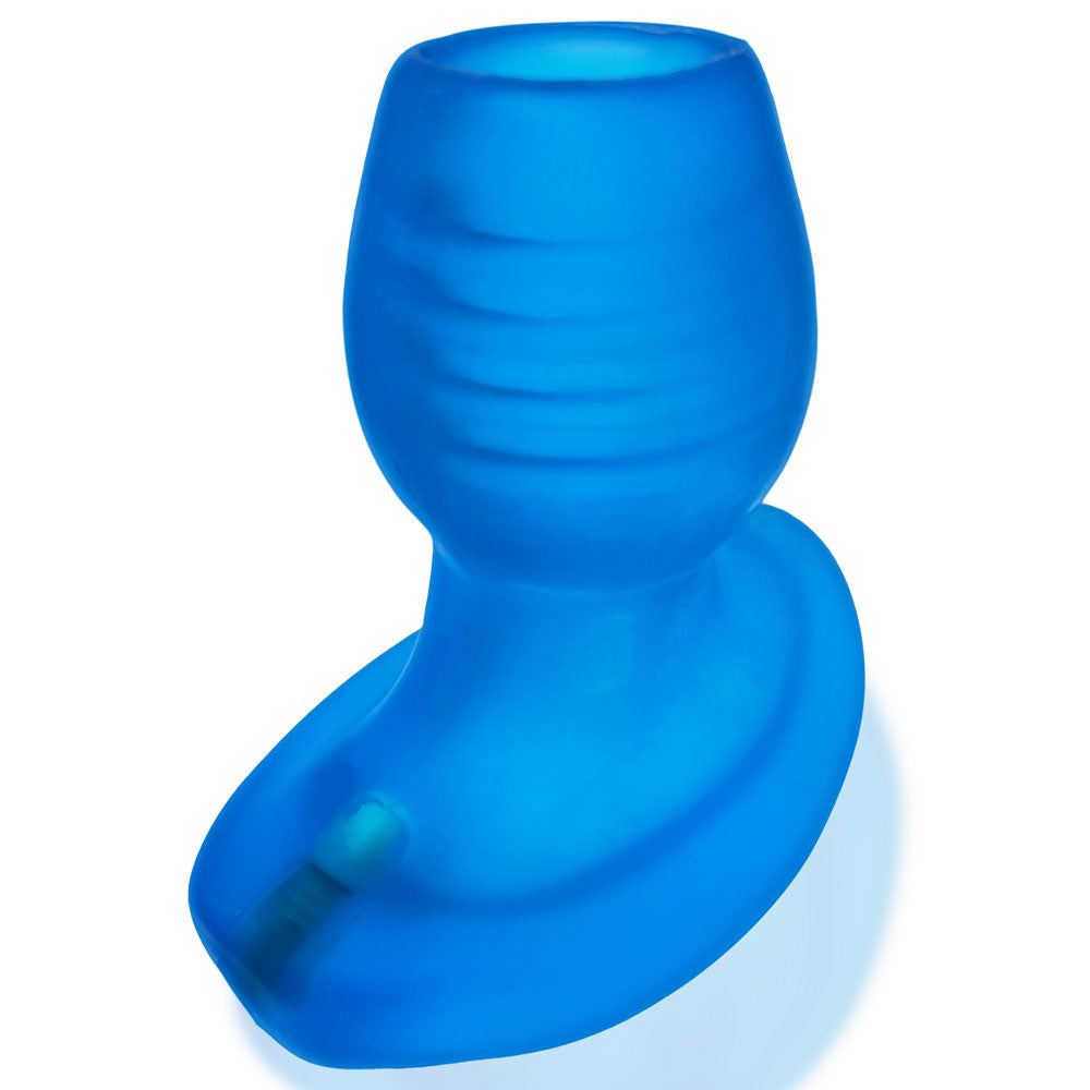 Glow Hole 1 Butt Plug - Small - Blue Morph OX-3044-1-BLUM