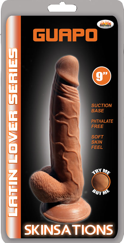 Skinsations Latin Lover Series 9 Inches - Guapo HTP2993