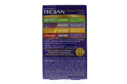 Trojan Pleasure Pack - 12 Pack TJ95302