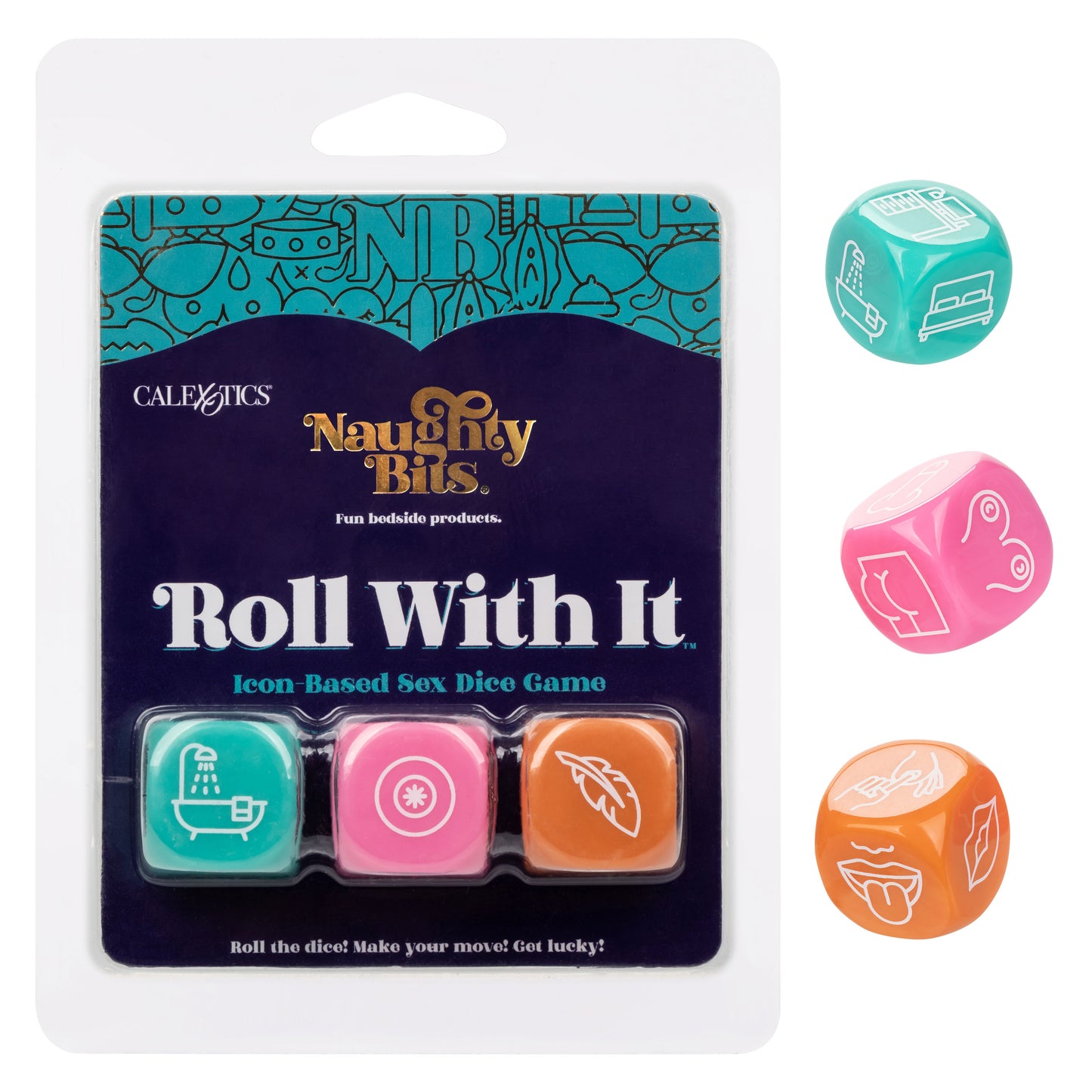 Naughty Bits Roll With It Icon - Based Sex Dice  Game SE4410772