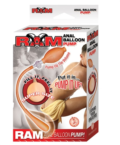 Ram Anal Balloon Pump - Flesh NW2454-1