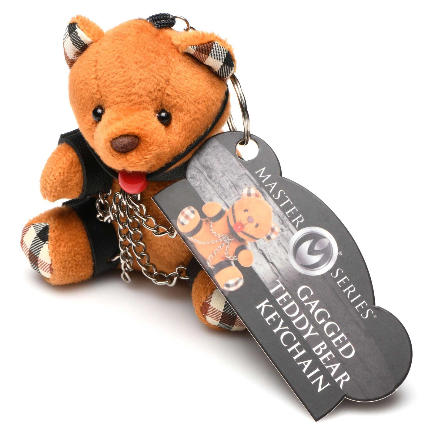 Gagged Teddy Bear Keychain MS-AH118