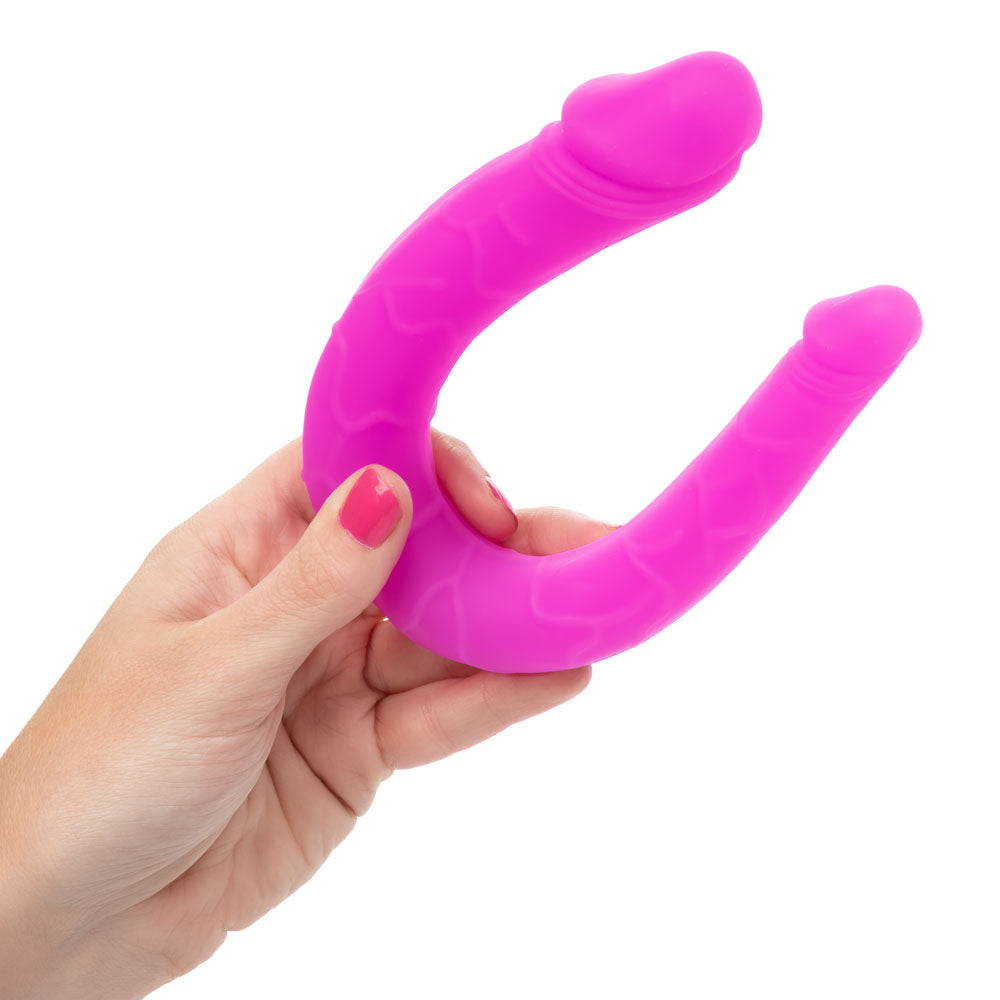 Silicone Double Dong Ac/dc Dong - Pink SE0311702