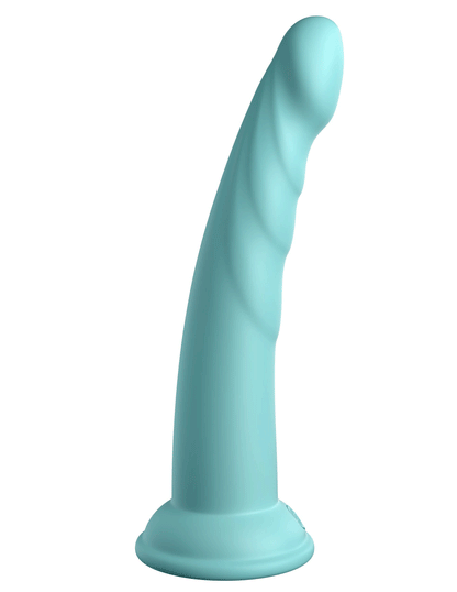 Dillio Platinum - Slim Seven 7 Inch Dildo - Teal PD5387-14