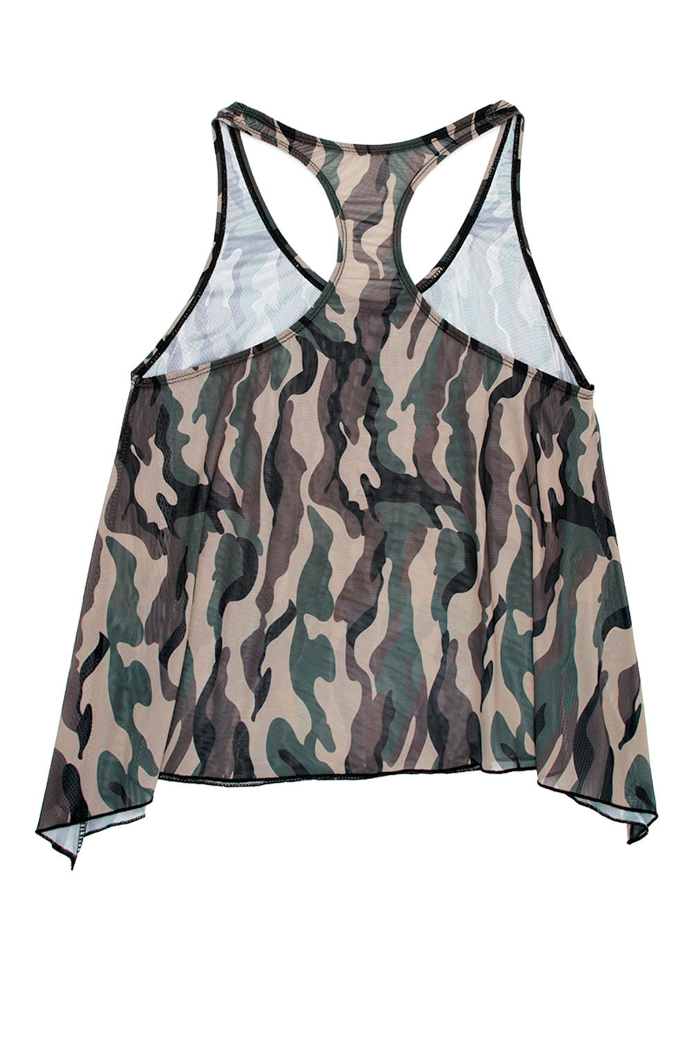 Savage Af Swing Top - Forest Camo - M/l