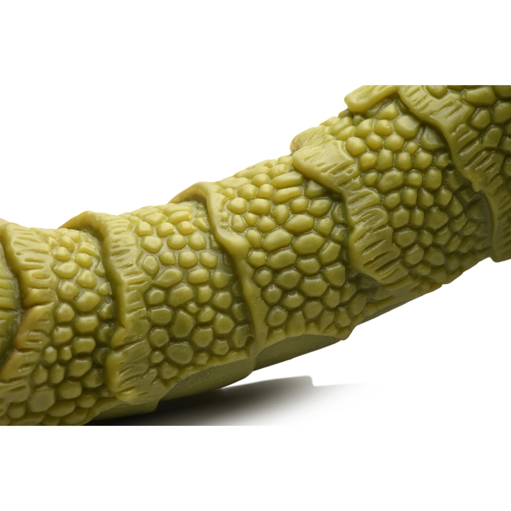 Swamp Monster Green Scaly Silicone Dildo CC-AH055-GRN