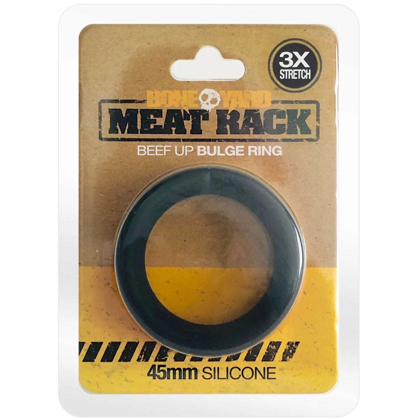 Meat Rack Cock Ring - Black BY-0320