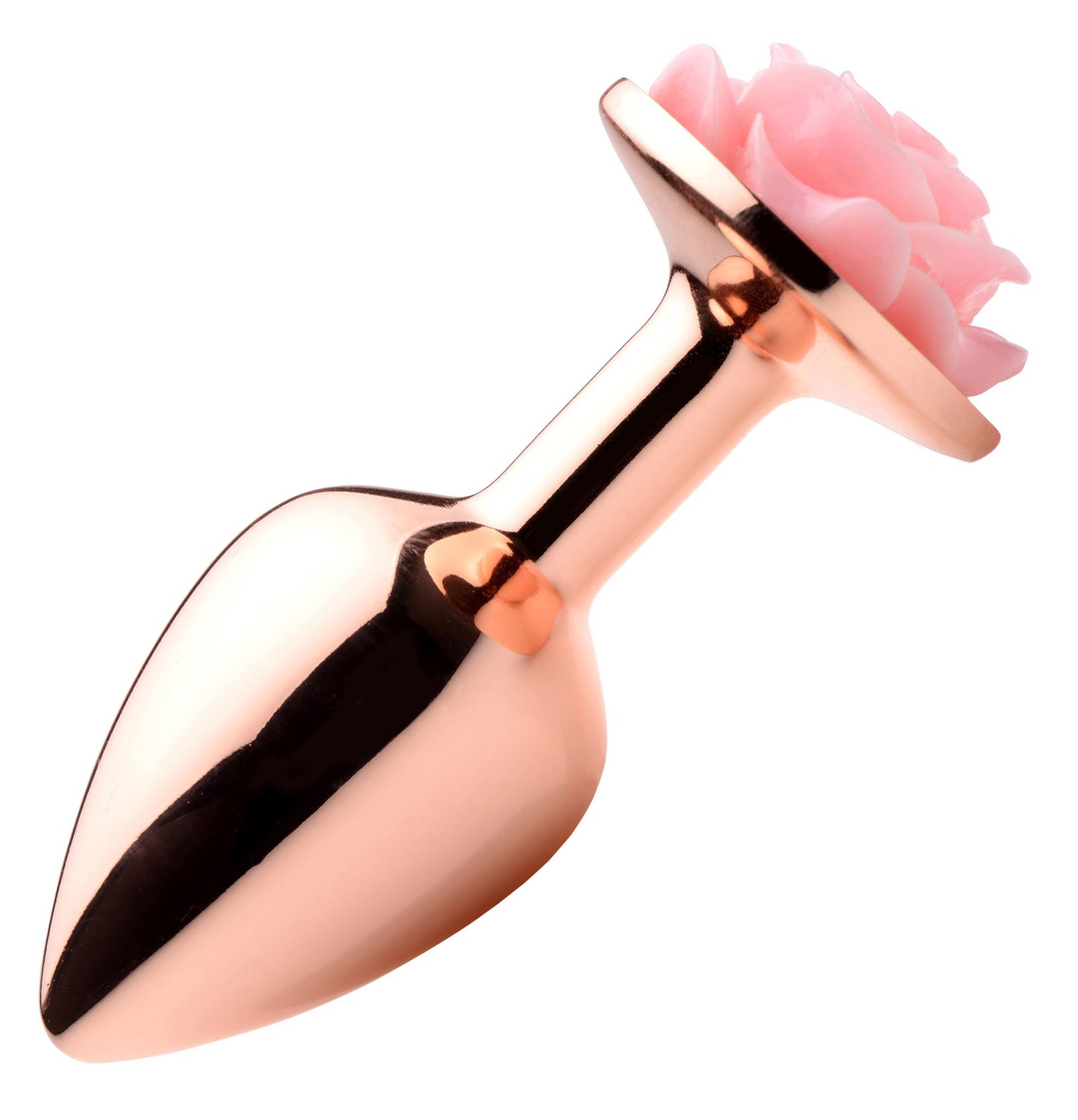 Pink Rose Gold Anal Plug - Small BTYS-AG855-SML