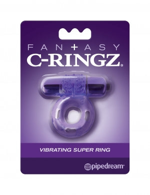 Fantasy C-Ringz Vibrating Super Ring Purple PD5860-12