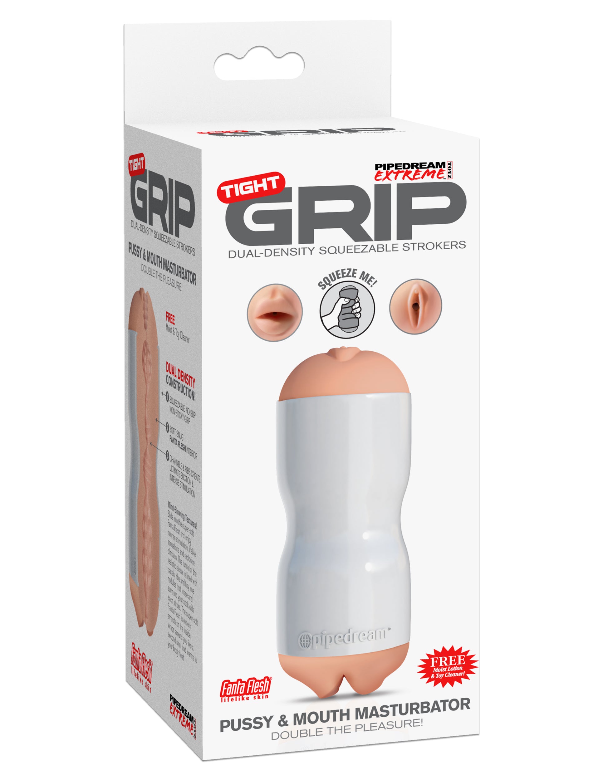 Pipedream Extreme Tight Grip Pussy and Mouth Masturbator PDRD281-19