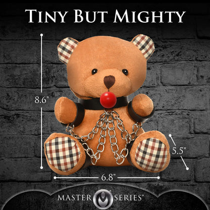 Gagged Teddy Bear Plush MS-AH215