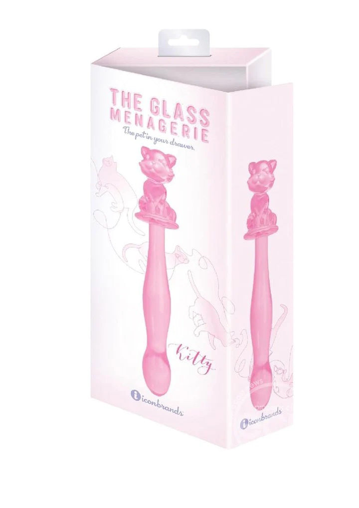 Glass Menagerie - Kitty Dildo - Pink IC1100