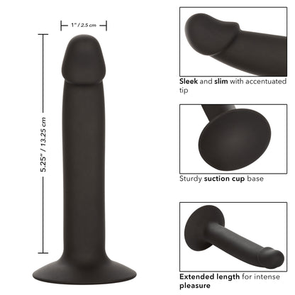 Silicone Slim Anal Stud - Black SE0416052