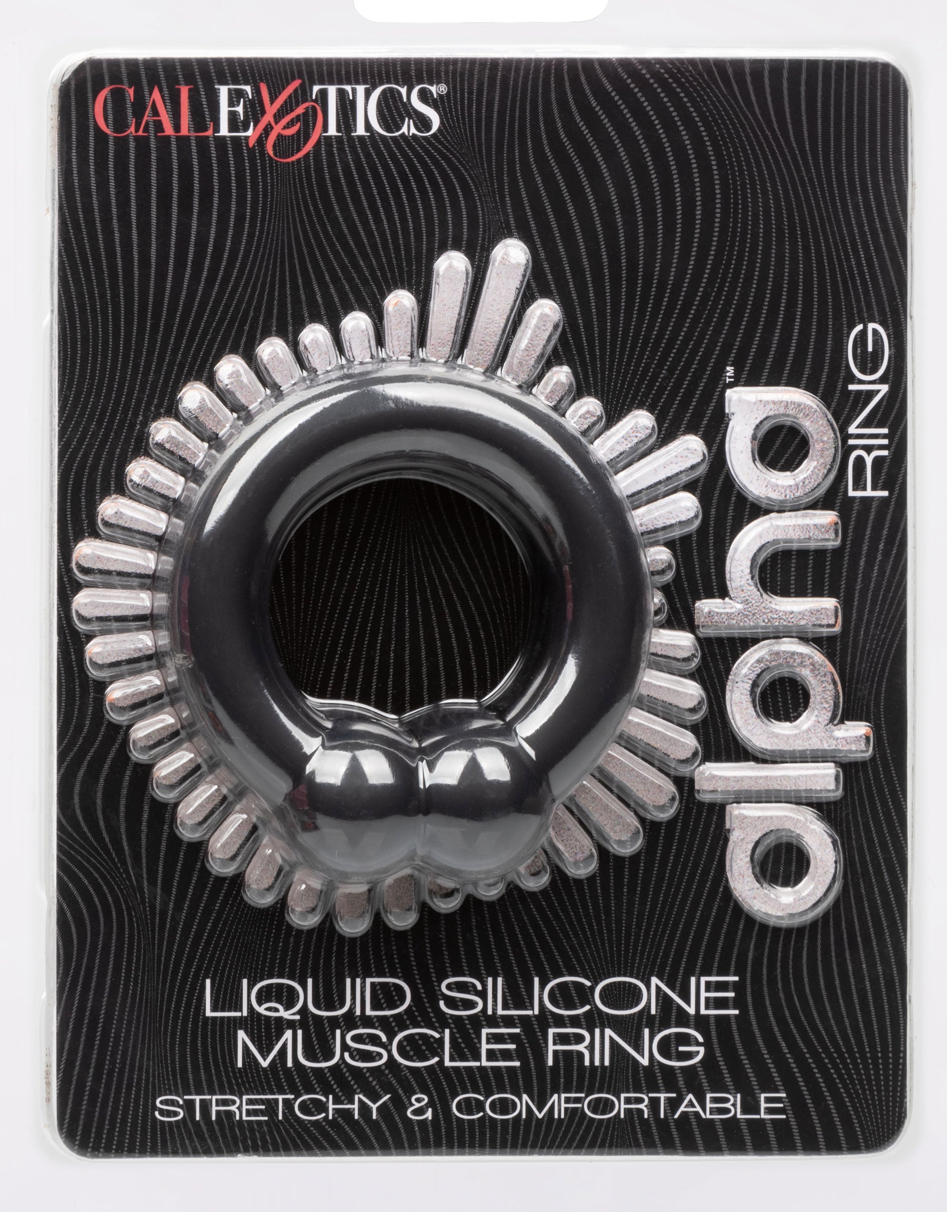 Alpha Liquid Silicone Muscle Ring - Black SE1492102