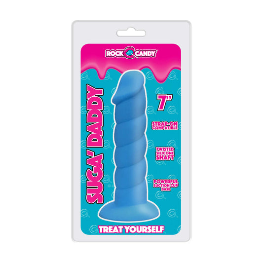 Suga-Daddy 7 Inch Dong - Blue RC-SDAD7-101-B