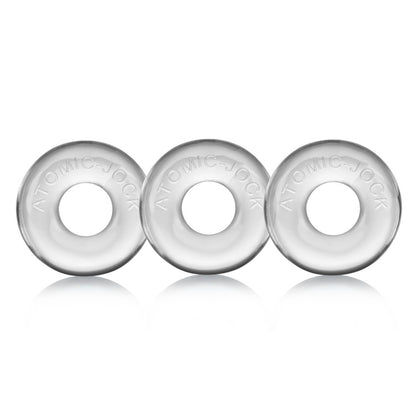 Ringer 3-Pack Do-Nut-1 - Clear OX-1324-CLR