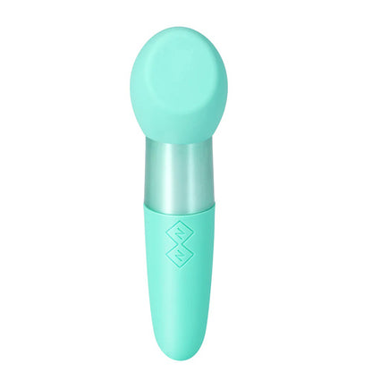 Rina Rechargeable Dual Motor Silicone 15- Function Vibrator - Green MTMA23-03-G3