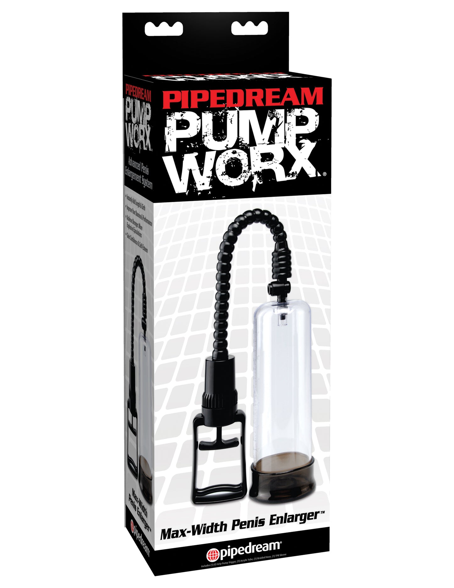 Pump Worx Max-Width Penis Enlarger - Black PD3262-23