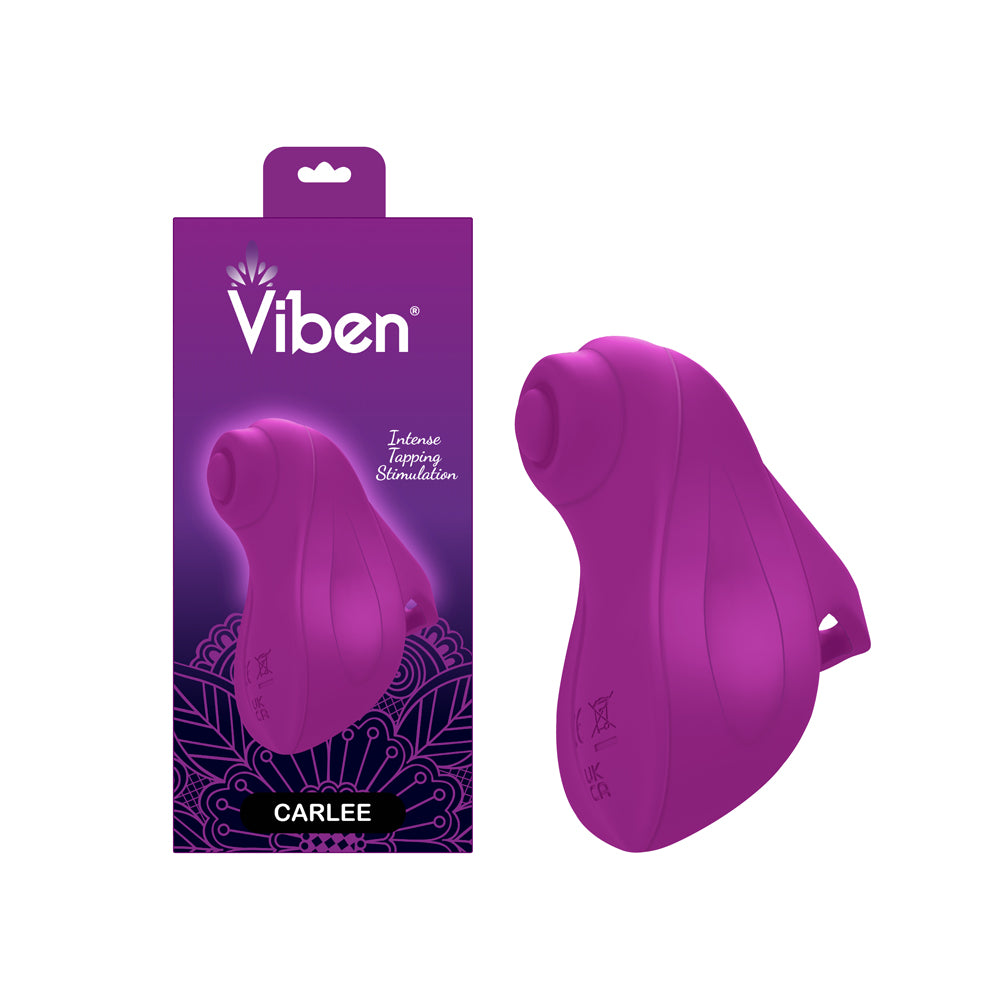 Carlee Tapping Finger Vibe -Berry