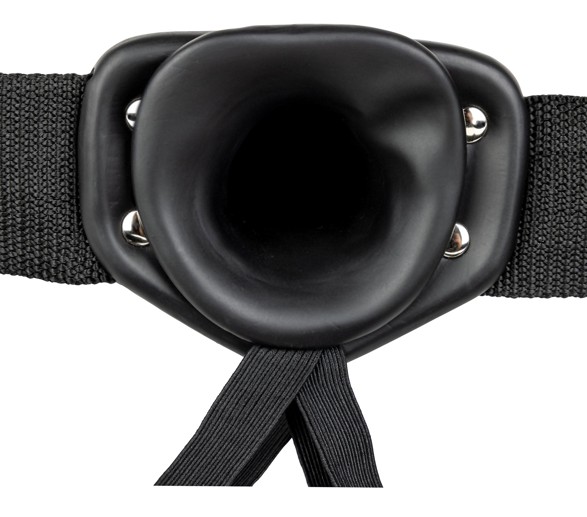 Hollow Strap-on Without Balls 8 Inch - Black SH-REA136BLK