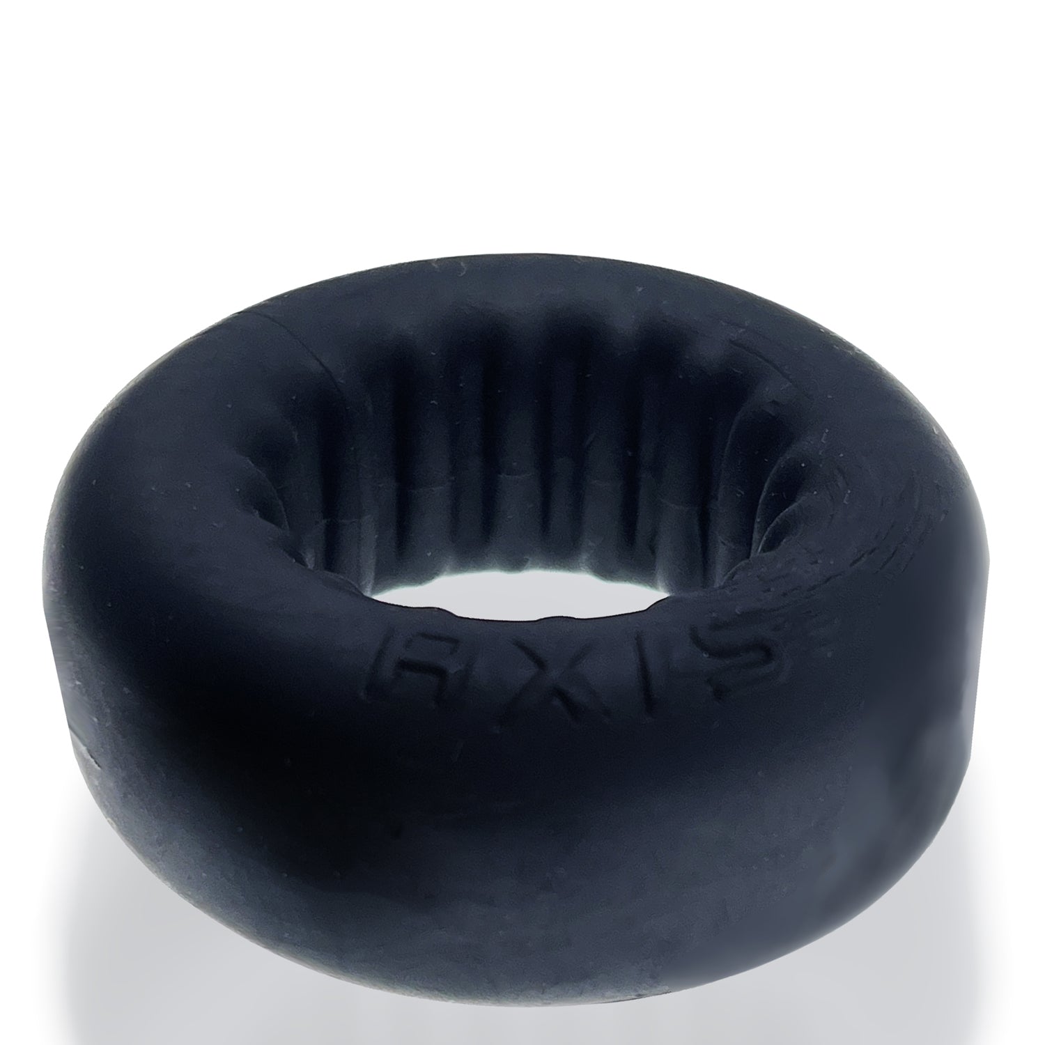 Axis - Rib Griphold Cockring - Black Ice OX-3068-BLKICE