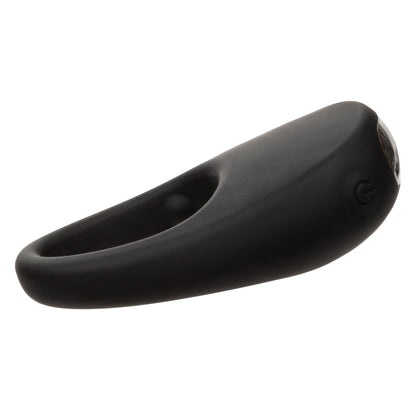 Silicone Rechargeable Pleasure Ring - Black - Black SE1841073