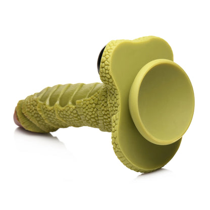 Swamp Monster Green Scaly Silicone Dildo CC-AH055-GRN