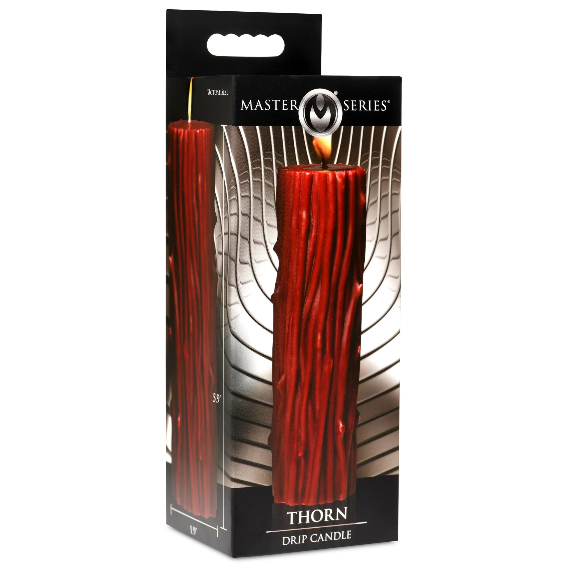 Thorn Drip Candle - Red MS-AH235