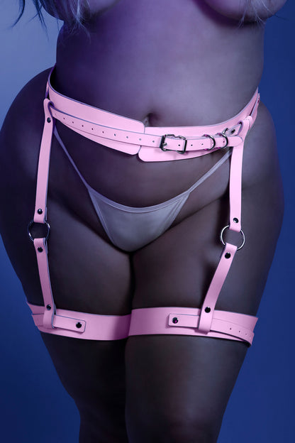 Leg Harness - One Size - Light Pink FL-GL2117-OS-B