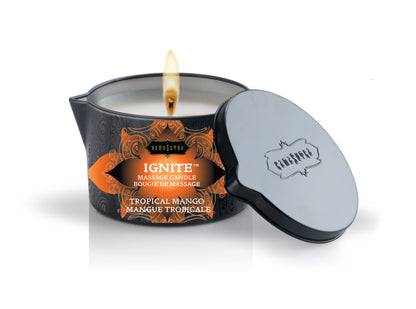 Ignite Tropical Mango Massage Candle - 6 Oz. KS10229