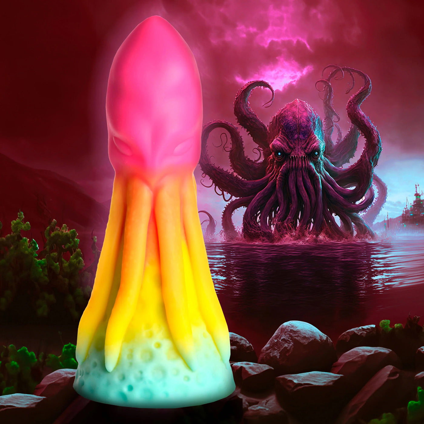 King Kraken Silicone Dildo CC-AH285