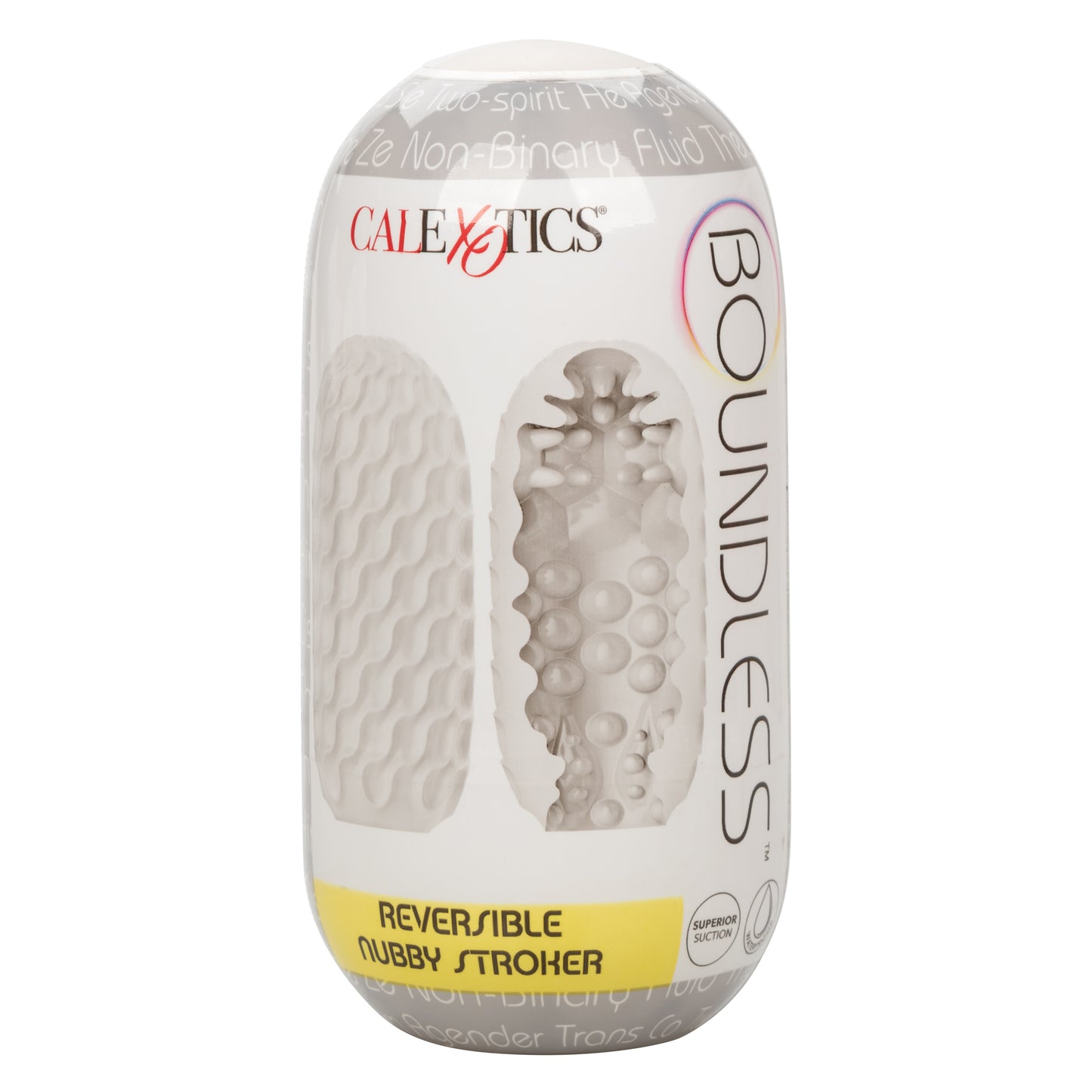 Boundless Reversible Nubby Stroker - Clear SE2699751