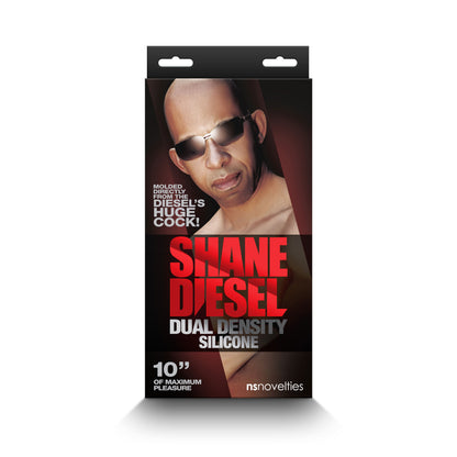 Shane Diesel - Dual Density Dildo - Brown NSN-0801-32