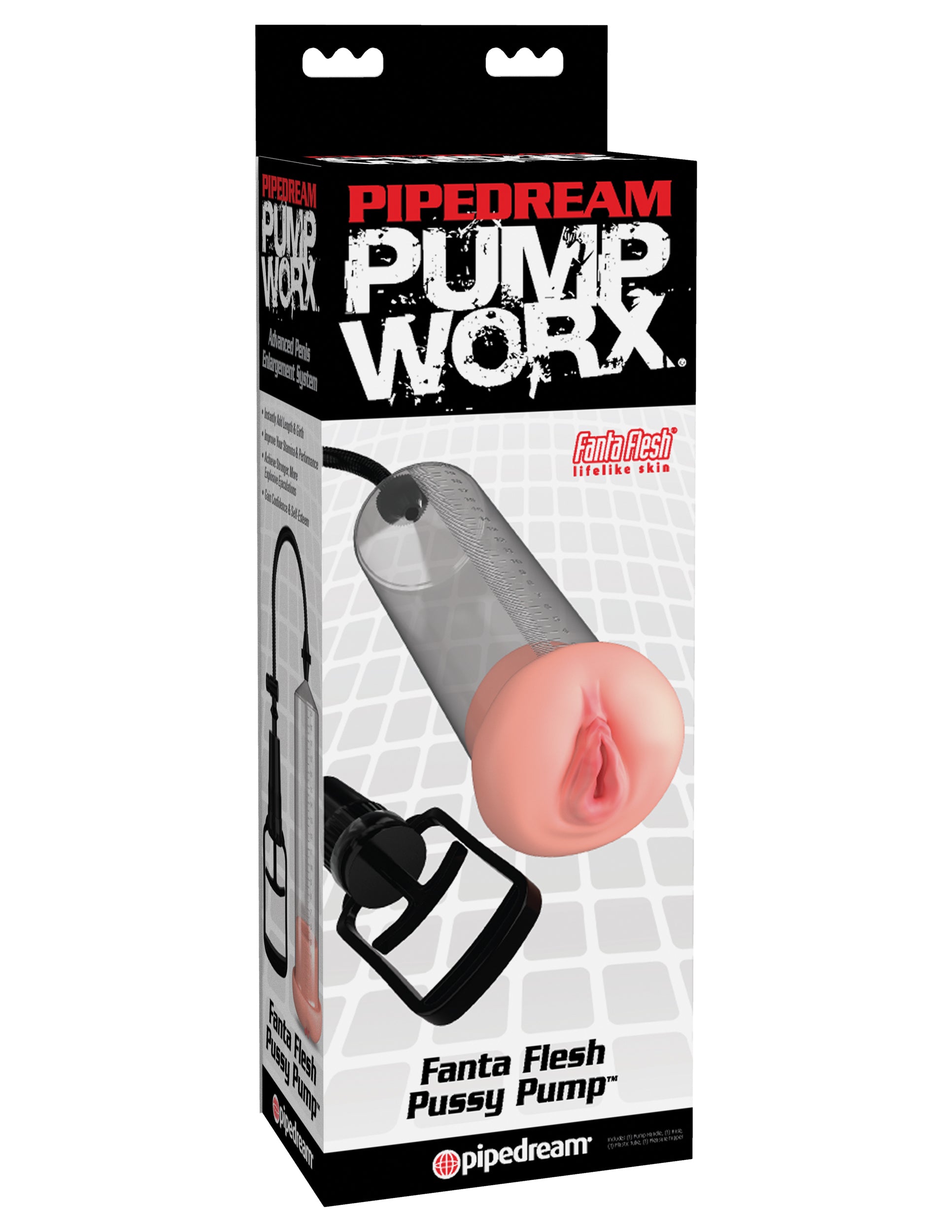 Pump Worx Fantas Flesh Pussy Pump PD3289-00