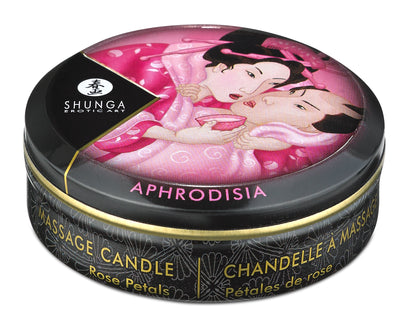 Mini Massage Candle - Aphrodisia - Roses Petals -  1 Fl. Oz. SHU4600