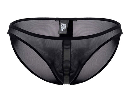 Landing Strip Bikini Brief - XL - Black MP-480271BKXL