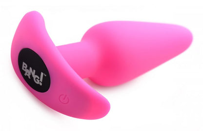 21x Silicone Butt Plug With Remote - Pink BNG-AG563-PNK