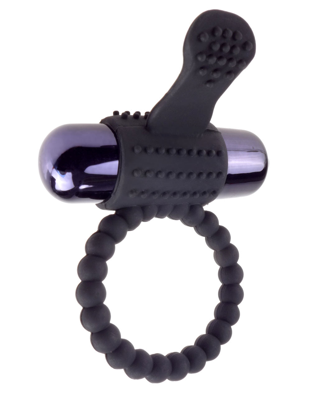 Fantasy C-Ringz Vibrating Silicone Super Ring  Black PD5966-23