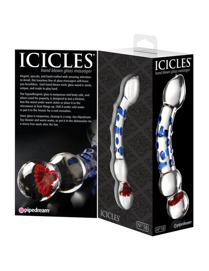 Icicles No. 18 - Clear / Blue PD2918-00