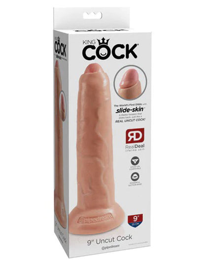 King Cock 9 Inch Uncut - Flesh PD5562-21