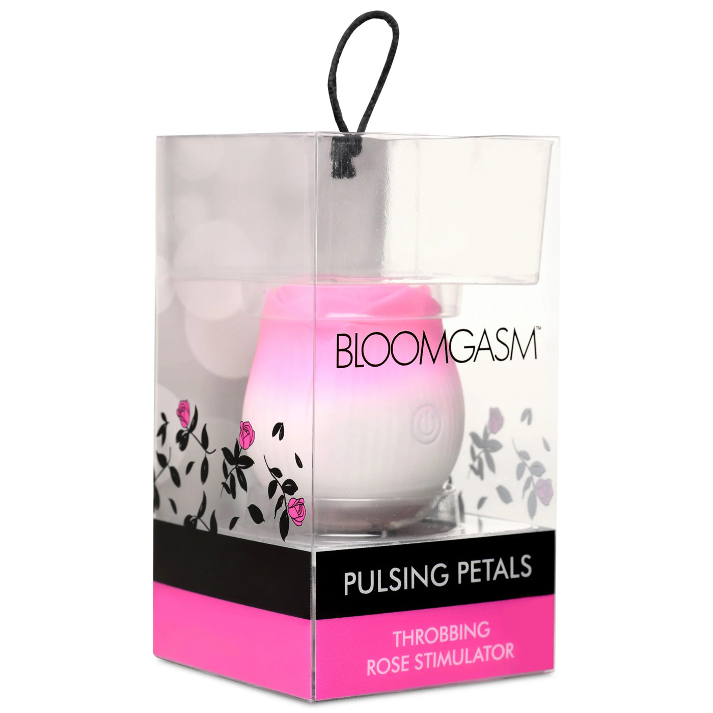 Pulsing Petals Throbbing Rose Stimulator - Pink INM-AH387-PNK