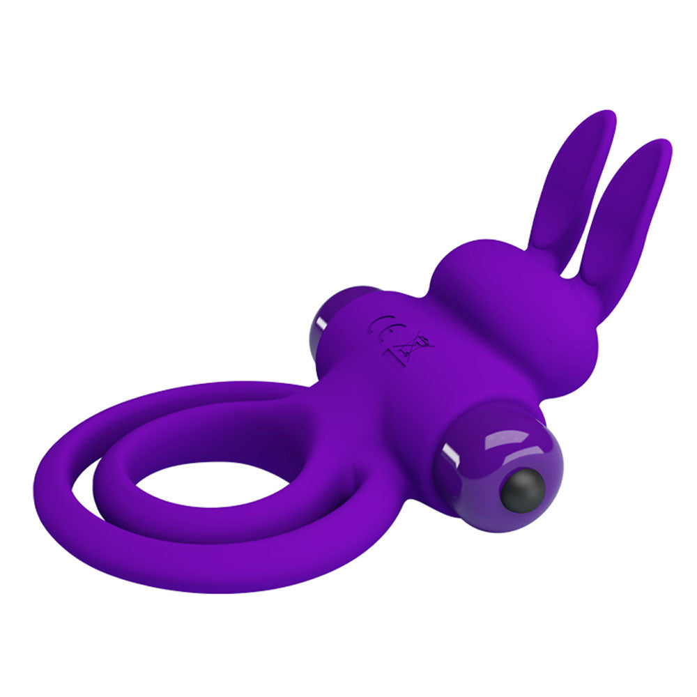 Pretty Love Vibrant Penis Ring III - Purple BI-210206-1