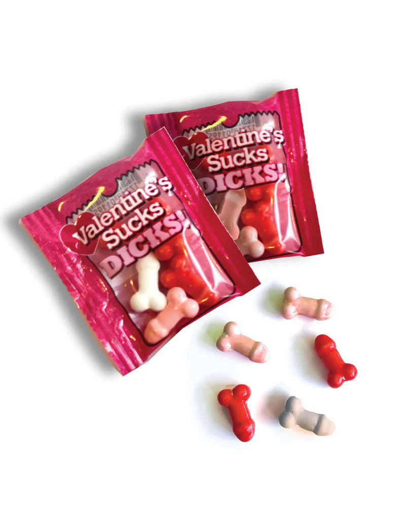 Valentines Sucks Dicks Candy- Display of 100 Ct.